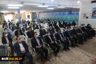 برگزاری مراسم تودیع و معارفه روسای قدیم و جدید دانشکده فنی و حرفه ای شهید رجائی کاشان 4