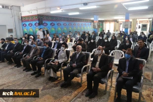 برگزاری مراسم تودیع و معارفه روسای قدیم و جدید دانشکده فنی و حرفه ای شهید رجائی کاشان 8