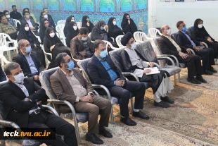 برگزاری مراسم تودیع و معارفه روسای قدیم و جدید دانشکده فنی و حرفه ای شهید رجائی کاشان 12
