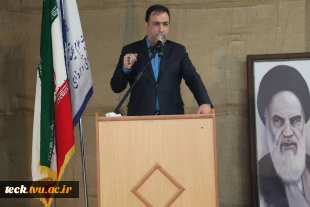 برگزاری مراسم تودیع و معارفه روسای قدیم و جدید دانشکده فنی و حرفه ای شهید رجائی کاشان 19