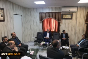 بازدید شهردار کاشان و هیئت همراه از دانشکده فنی شهید رجائی کاشان 2