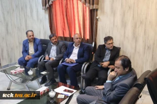 بازدید شهردار کاشان و هیئت همراه از دانشکده فنی شهید رجائی کاشان 6