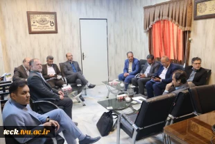 بازدید شهردار کاشان و هیئت همراه از دانشکده فنی شهید رجائی کاشان 10