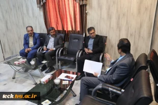 بازدید شهردار کاشان و هیئت همراه از دانشکده فنی شهید رجائی کاشان 12