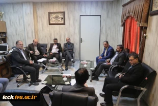 بازدید شهردار کاشان و هیئت همراه از دانشکده فنی شهید رجائی کاشان 13