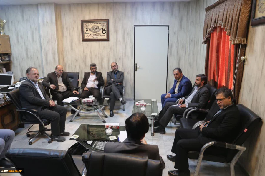 بازدید شهردار کاشان و هیئت همراه از دانشکده فنی شهید رجائی کاشان 13