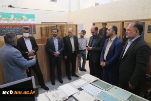 بازدید مسئول بسیج اساتید استان اصفهان و هیئت همراه از توانمندی های هسته های فناور مرکز  رشد، خلاقیت و نوآوری دانشکده فنی شهید رجائی کاشان 11