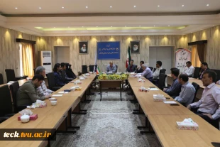 برگزاری جلسه هماهنگی و تبادل نظر بین عوامل قبل از برگزاری آزمون های پایان سال در دانشکده فنی شهید رجائی کاشان 2