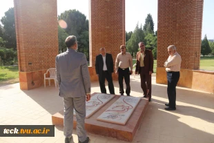 بازدید نماینده کفیل مردم شهرستان های کاشان و اران و بیدگل در مجلس شورای اسلامی از دانشکده فنی شهید رجائی کاشان 2