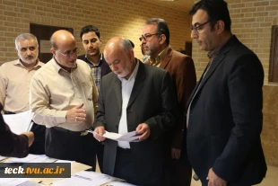 بازدید نماینده کفیل مردم شهرستان های کاشان و اران و بیدگل در مجلس شورای اسلامی از دانشکده فنی شهید رجائی کاشان 8