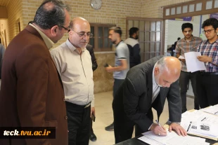 بازدید نماینده کفیل مردم شهرستان های کاشان و اران و بیدگل در مجلس شورای اسلامی از دانشکده فنی شهید رجائی کاشان 10