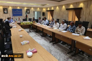 برگزاری اولین جلسه عقد تفاهم نامه اولیه ارزیابی عملکرد منابع انسانی در حوزه معاونت دانشجویی دانشکده فنی شهید رجائی کاشان 5