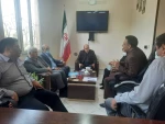 برگزاری جلسه هماهنگی جهت رفع مشکل زمین دانشکده دختران کاشان با حضور مدیر کل محترم دفتر امور حقوقی سازمان مرکزی دانشگاه فنی وحرفه ایی در اداره راه و شهرسازی کاشان 2