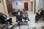 نشست مسئولان دانشکده فنی و حرفه ای شهید رجائی با مسئولان شهرداری منطقه 5 کاشان  2