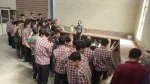 بازدید ۱۰۰ نفر از دانش آموزان پایه نهم مدرسه امام صادق علیه‌السلام از دانشکده فنی و حرفه ای شهید رجایی کاشان 3
