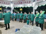 حضور کارکنان و دانشجویان دانشکده فنی و حرفه ای شهید رجایی کاشان در چایخانه حضرت رضا علیه السلام 2