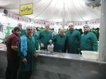 حضور کارکنان و دانشجویان دانشکده فنی و حرفه ای شهید رجایی کاشان در چایخانه حضرت رضا علیه السلام 4
