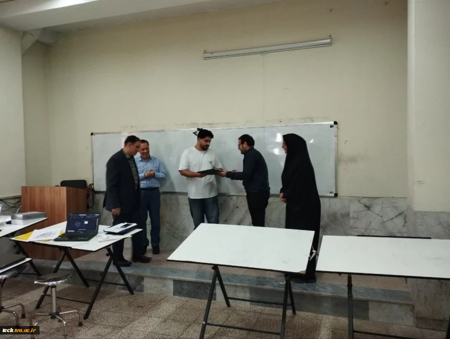 تجلیل از دانشجویان ممتاز نیمسال اول 1403 - 1402 8