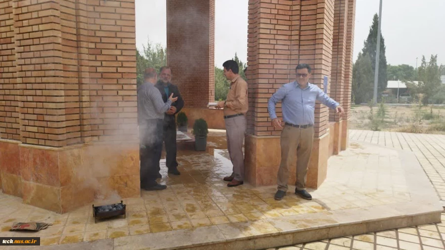 بدرقه دانشجویان اعزامی به مشهد مقدس از جوار مقبره شهدای گمنام 3