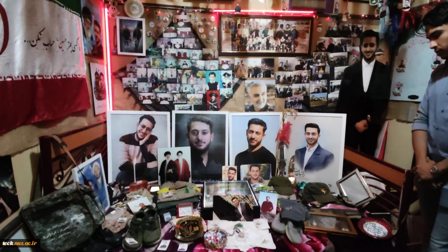 دیدار دانشجویان با خانواده دانشجوی شهید دانیال رضازاده در مشهد مقدس 5
