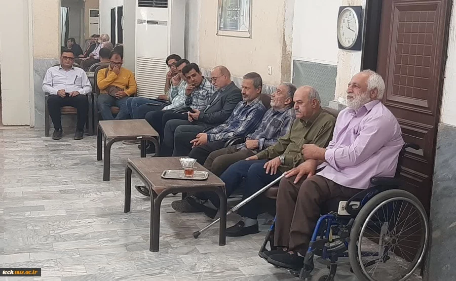 حضور جمعی از اساتید ، کارکنان و دانشجویان در آسایشگاه جانبازان بالای 70 درصد 4