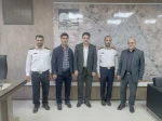 دیدار رئیس و کارمندان دانشگاه ملی مهارت  شهید رجایی  با پلیس راهور کاشان 2