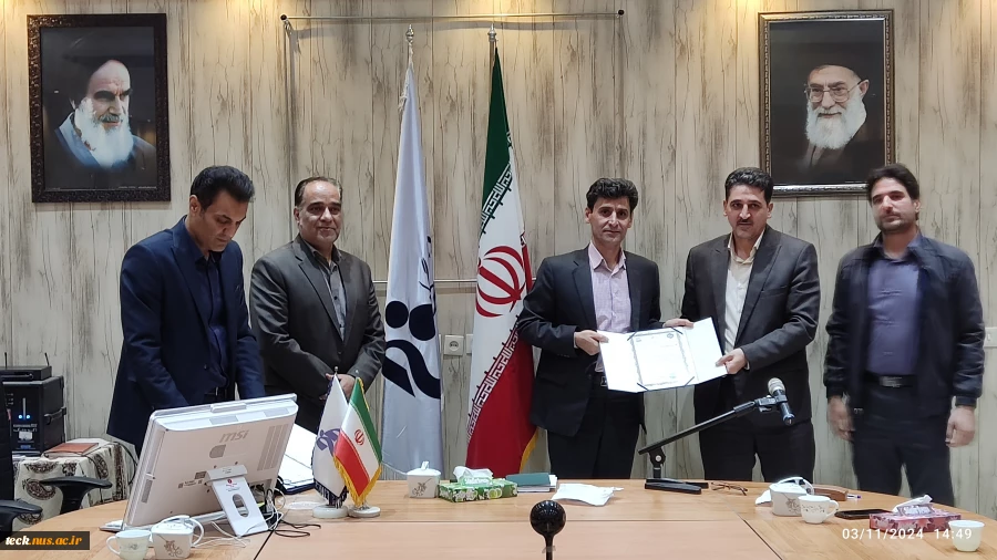 جلسه تکریم و معارفه معاونین آموزشی پژوهشی و دانشجویی فرهنگی دانشگاه ملی مهارت شهید رجایی کاشان برگزار گردید. 7