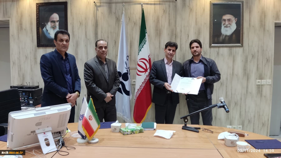 جلسه تکریم و معارفه معاونین آموزشی پژوهشی و دانشجویی فرهنگی دانشگاه ملی مهارت شهید رجایی کاشان برگزار گردید. 9