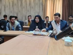 نشست نمایندگان دانشجویان خوابگاه با سرپرست دانشگاه ملی مهارت شهید رجایی کاشان 9