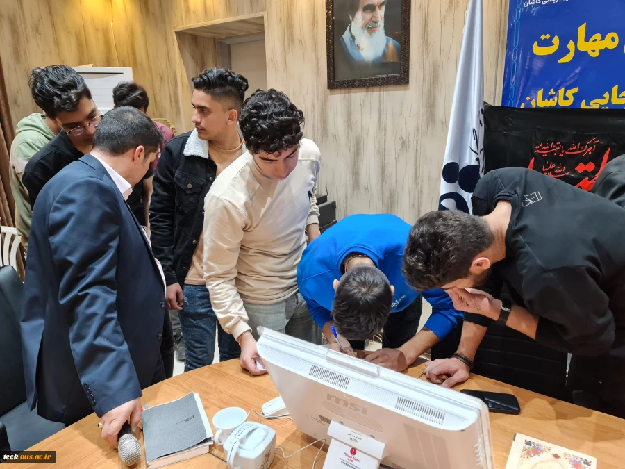 برگزاری نخستین دوره انتخابات شورای صنفی دانشجویان دانشگاه ملی مهارت شهید رجایی کاشان 10