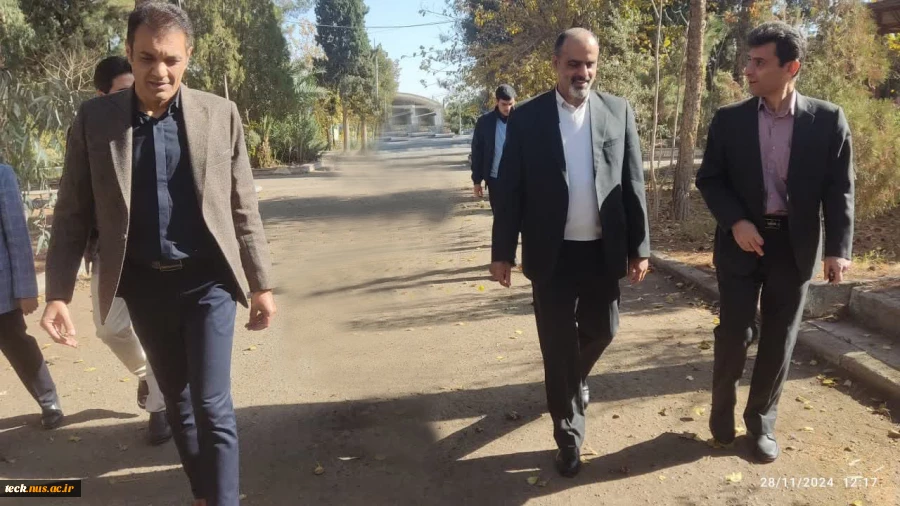 بازدید معاون اداری و مالی دانشگاه ملی مهارت از دانشکده شهید رجایی کاشان 12