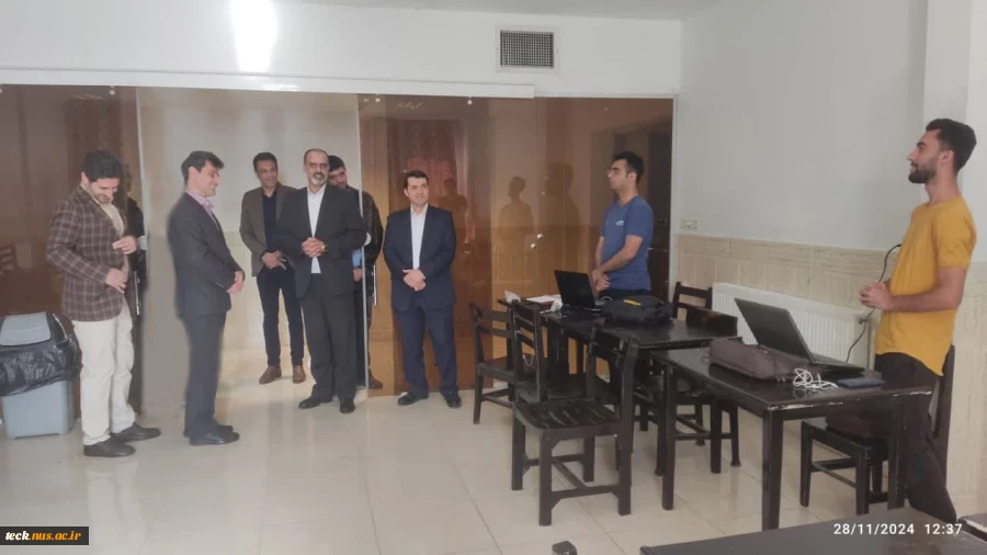 بازدید معاون اداری و مالی دانشگاه ملی مهارت از دانشکده شهید رجایی کاشان 13