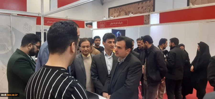بازدید مهندس مجتبی راعی معاون محترم استاندار و فرماندار ویژه کاشان از غرفه دانشگاه ملی مهارت شهید رجایی کاشان در نمایشگاه پژوهش و فناوری 4