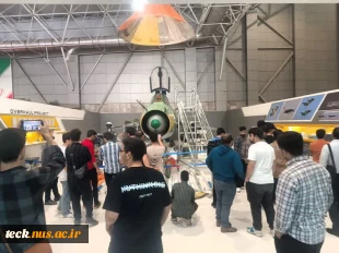 بازدید از نمایشگاه هوا و فضا و باغ موزه دفاع مقدس 8