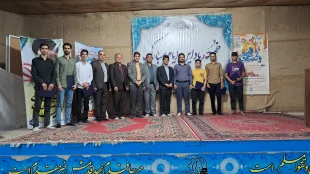 برگزاری مراسم تجلیل از دانشجویان ممتاز دانشکده ملی مهارت شهید رجایی کاشان 4