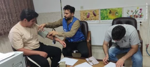 برپایی ایستگاه سلامت دانشجویی در دانشکده ملی مهارت شهید رجایی کاشان 3