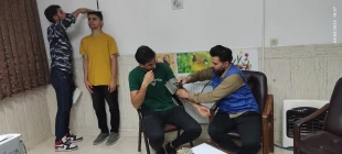 برپایی ایستگاه سلامت دانشجویی در دانشکده ملی مهارت شهید رجایی کاشان 6