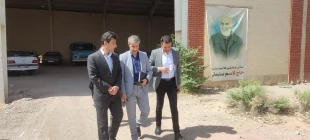 بازدید مدیرکل عمرانی دانشگاه ملی مهارت از دانشکده ملی مهارت شهید رجایی کاشان 3