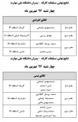 نتیجه نهایی مسابقات کاراته 4