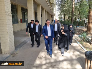 بازدید دکتر زمانی، رئیس دانشگاه ملی مهارت از خوابگاه آموزشکده‌ دختران کاشان 3